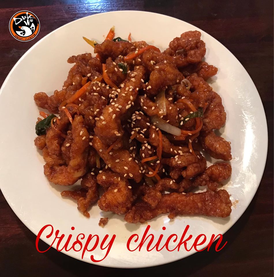 Crispy Chicken $1.00 off | Duk Wo